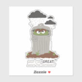 Oscar The Grouch | Wat is er zo geweldig aan het r Sticker (Vel)