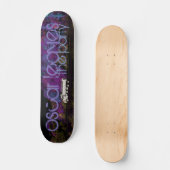 oscar verlaat het feest skateboard (Voorkant)