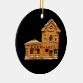 OSCAR'S HARDWARE KERSTVERSIERING KERAMISCH ORNAMENT (Rechts)