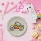  Oscar's Taxi Service Papieren Bordje (Feest)