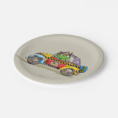  Oscar's Taxi Service Papieren Bordje (Gekanteld)