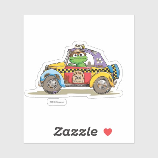  Oscar's Taxi Service Sticker (Vel)