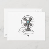 Oscillerende ventilator briefkaart (Voorkant / Achterkant)
