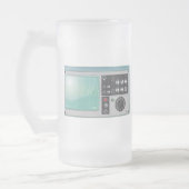 oscilloscoop matglas bierpul (Links)