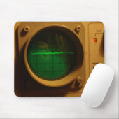 Oscilloscope Mousepad Muismat (Met muis)