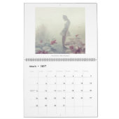 OSÉ PUR du calendrier 2019 d'art d'Elena (Mar 2027)