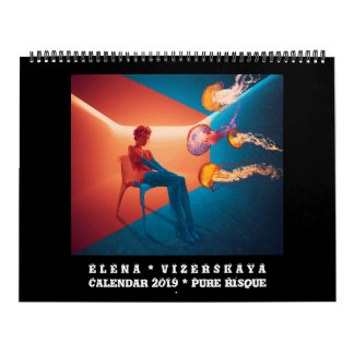 OSÉ PUR du calendrier 2019 d'art d'Elena