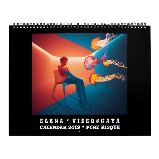 OSÉ PUR du calendrier 2019 d'art d'Elena (Protection)