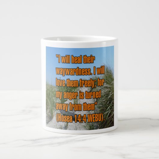 Osée 14:4 WEBU Mug (Devant)
