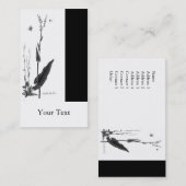 Oseille des Prés Visitekaartje (Voorkant / Achterkant)