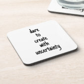 Oser Créer Un Dessous de verre Plastique Dur (Côté gauche)