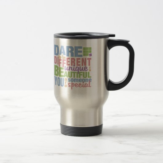 Oser être différent tasses - choisir style & coule (Droit)