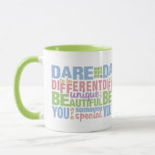 Oser être différent tasses - choisir style & coule (Gauche)