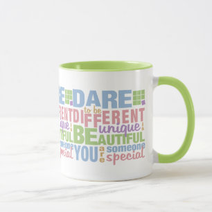Oser être différent tasses - choisir style & coule