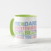 Oser être différent tasses - choisir style & coule (Devant gauche)