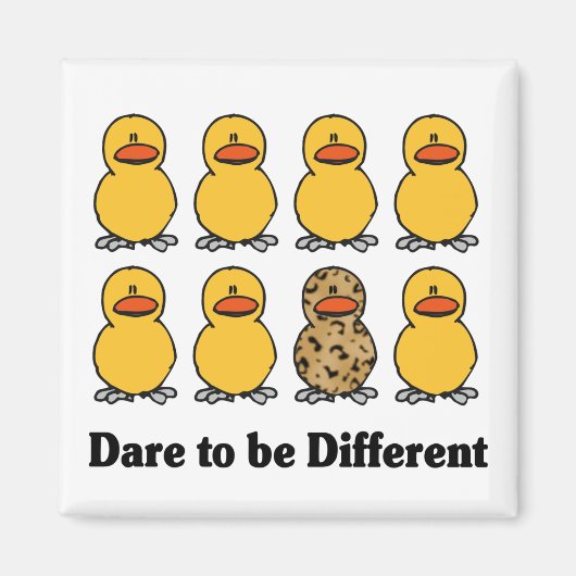 Oser être un aimant différent (Devant)