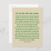 Oser grandement - Carte postale (Devant / Derrière)