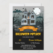 Oser Invitation de la fête d'Halloween (Devant)