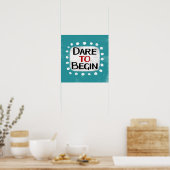 Osez Commencer L'Art Mur De Poster (Cuisine)