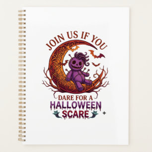 Osez Halloween Épouvante Violet Poupée Vaudou Croi