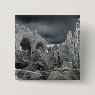Osgiliath Vierkante Button 5,1 Cm