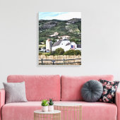 Osguthorpe Barn in Park City, Utah Canvas Afdruk (Insitu (Woonkamer))