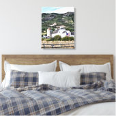 Osguthorpe Barn in Park City, Utah Canvas Afdruk (Insitu (Slaapkamer))