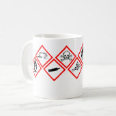 Osha Hazard Avertit Mug (Devant gauche)