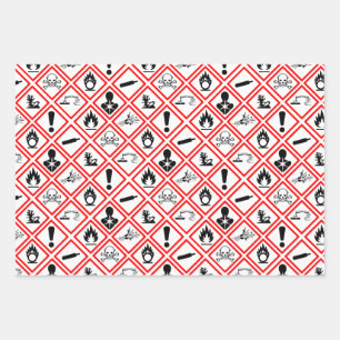 Osha Pictogrammen hagedis Inpakpapier Vel