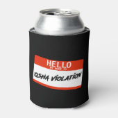 OSHA-schending Blikjeskoeler (Blikje Voorkant)