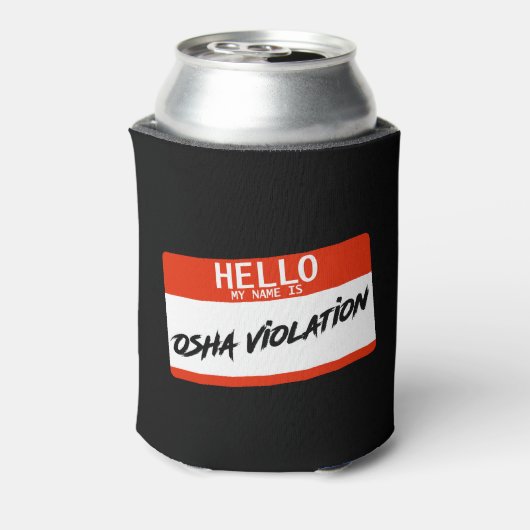 OSHA-schending Blikjeskoeler (Blikje Achterkant)