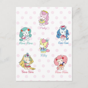 Osharena Pony Kawaii Friends Briefkaart
