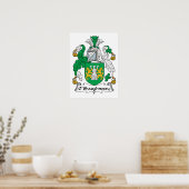 O'Shaughnessy Family Crest Poster (Keuken)