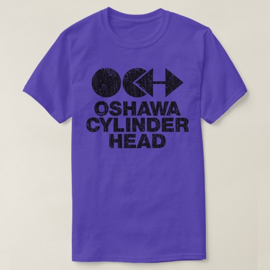 Oshawa cilinderkop 1966 t-shirt (Design voorkant)