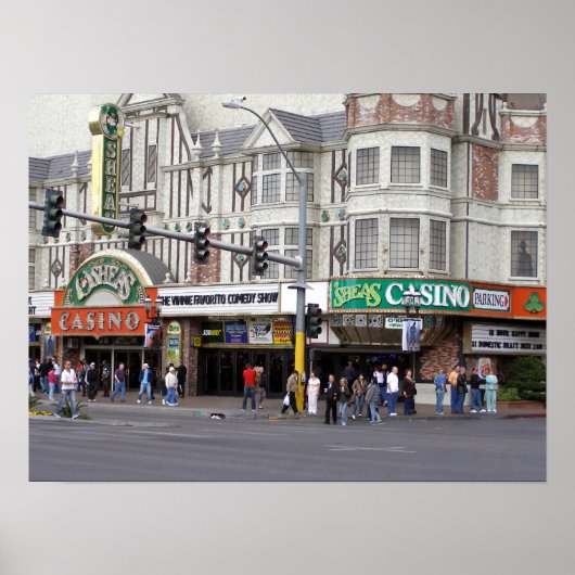 O'Sheas Casino Las Vegas Poster Print (Voorkant)