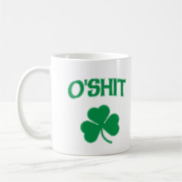 O'Shit Irsh Shamrock Koffiemok