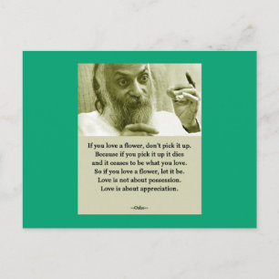 Osho Briefkaart