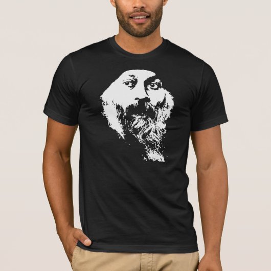 osho shirt shirt spiritueel meditatie voorlichting (Voorkant)