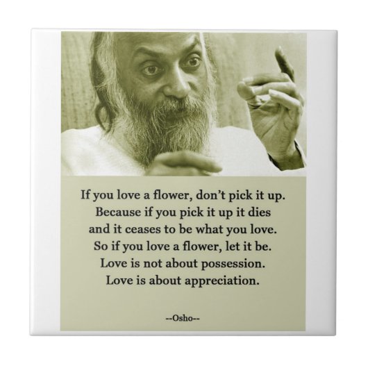 Osho Tegeltje (Voorkant)