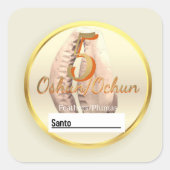 Oshun Ebo /Ocha autocollants (Devant)