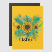 Oshun Goddess Zonnebloemen (Voorkant / Achterkant)