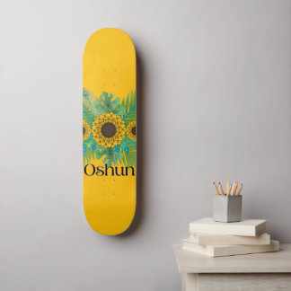 Oshun Godin Zonnebloemen Skateboard