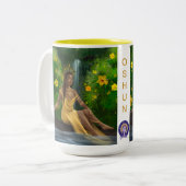 Oshun Orisha/Goddess Tea Mug (Corps complet) (Devant gauche)