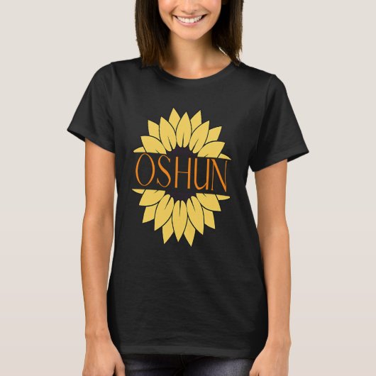 Oshun Soul  Goddess of Divinity Femininity And Lov T-shirt (Voorkant)