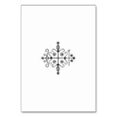 Oshun Table Kaart (Achterkant)