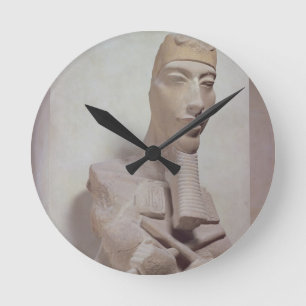 Osirid-pijler van Akhenaten (1365-1349 voor Christ Ronde Klok