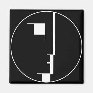 Oskar Schlemmer Bauhaus Logo Magneet