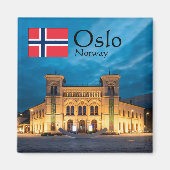 Oslo Aandenken Magneet (Voorkant)