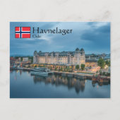 Oslo Noorwegen Briefkaart (Voorkant)