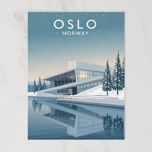 Oslo, Noorwegen Briefkaart